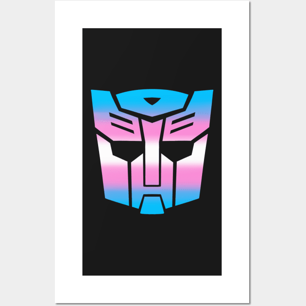 Transgender Autobot Pride Wall Art by Art-95